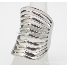 316l Stainless Steel Chunky Fashion Men's Ring